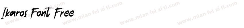 Ikaros Font Free字体转换